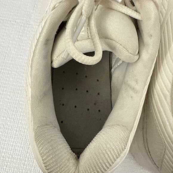 Brooks Addiction Walker 2 White Leather Shoes Womens 10 Wide - Picture 4 of 9